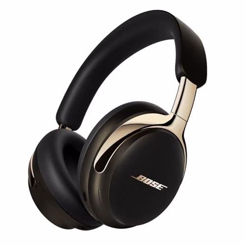 Bose Casque QuietComfort Ultra (2e gén) Bluetooth : Casque sans Fil avec Son Spatial, Supra-aural, réduction de Bruit avec Micro intégré, Jusqu’à 30 h d’autonomie en écoute, Or du désert