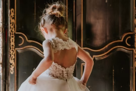 robe d'enfant pour un mariage
